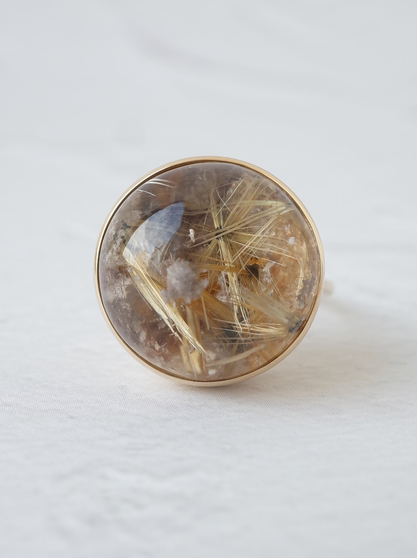 Garden Rutilated Quartz Ring - 1