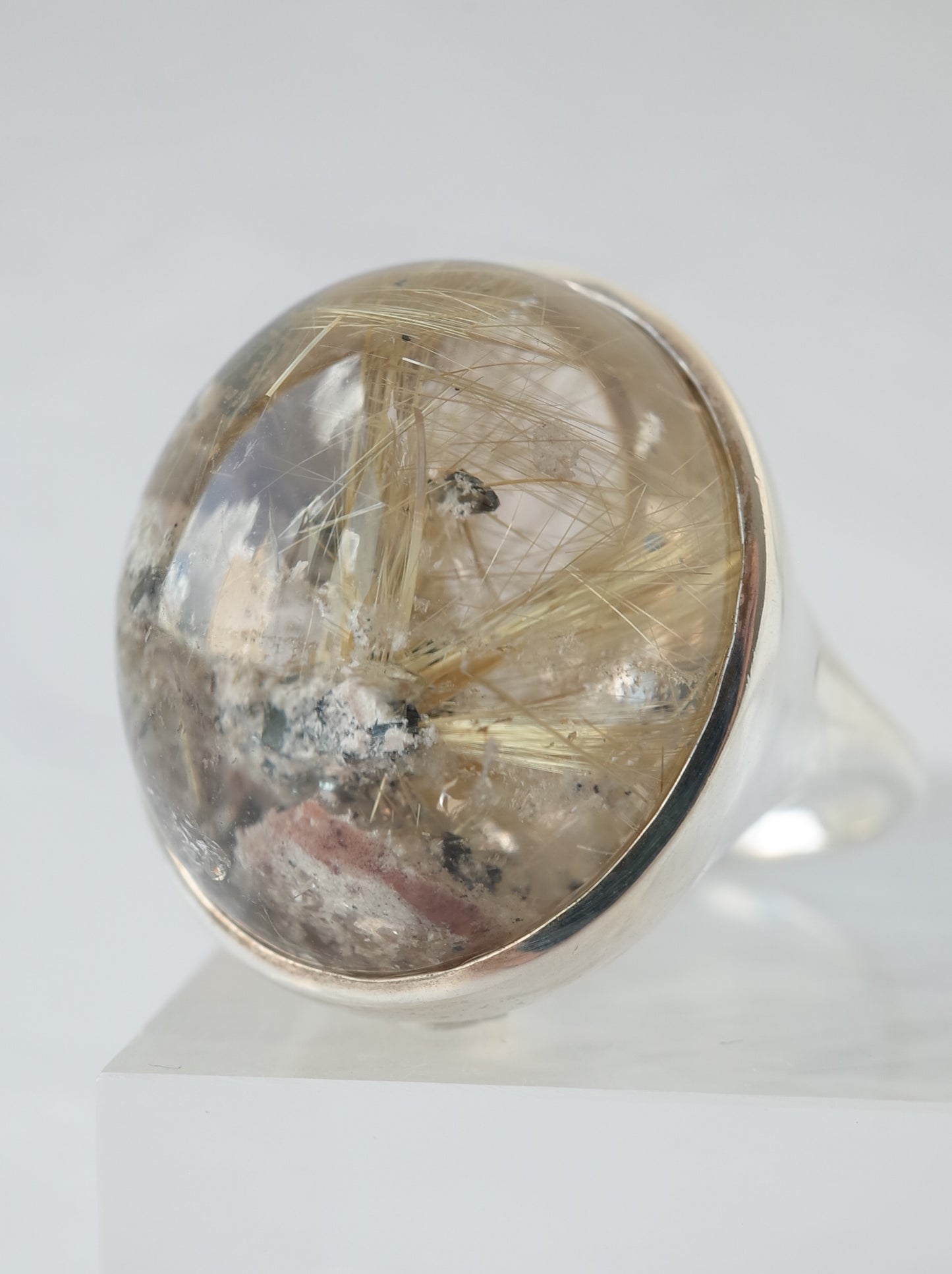 Garden Rutilated Quartz Ring - 4