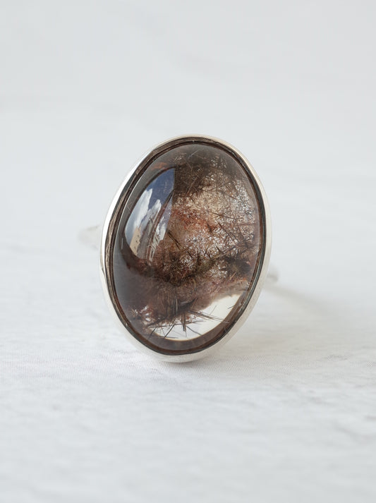 Garden Rutilated Quartz Ring - 5