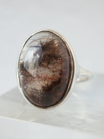 Garden Rutilated Quartz Ring - 5