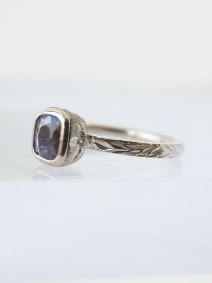Purple Spinel Hawaiian Ring