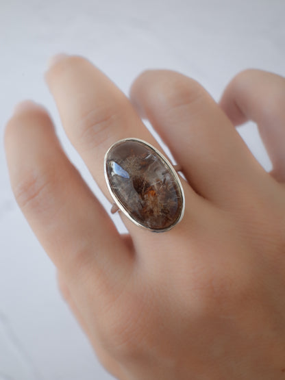 Garden Rutilated Quartz Ring - 7