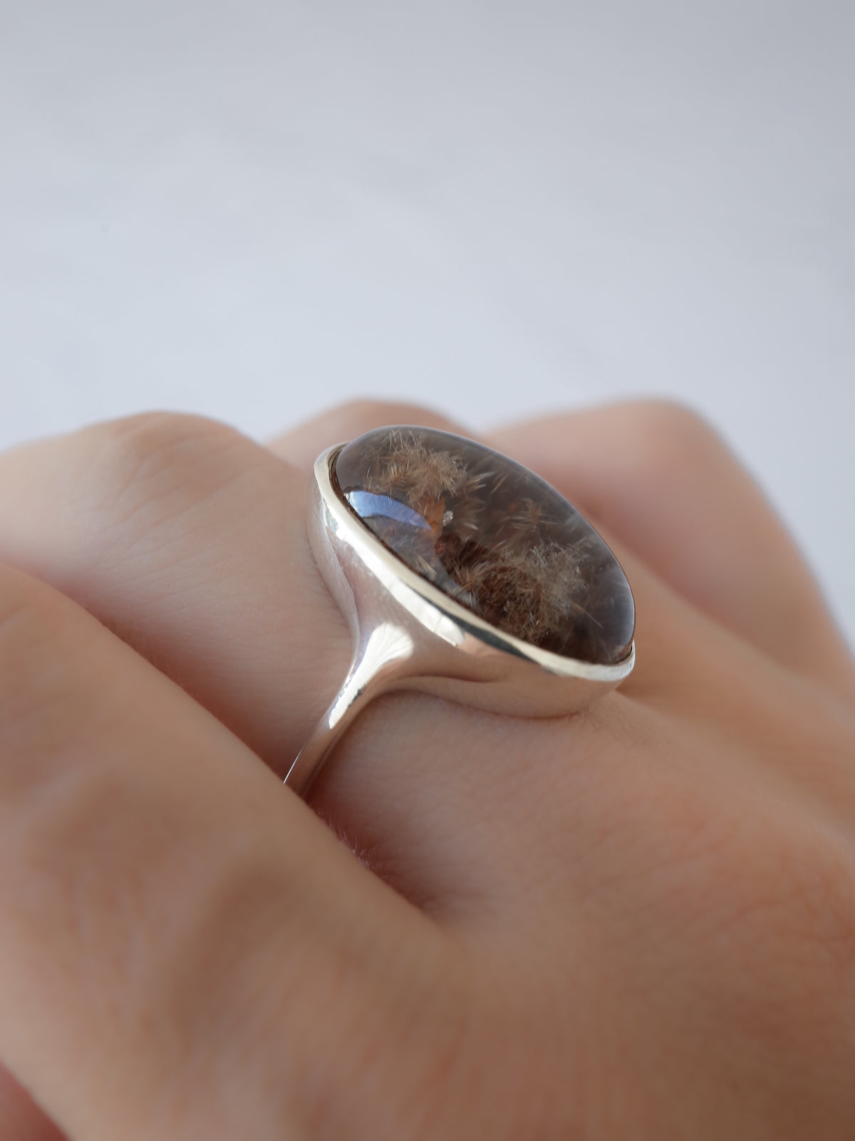 Garden Rutilated Quartz Ring - 7