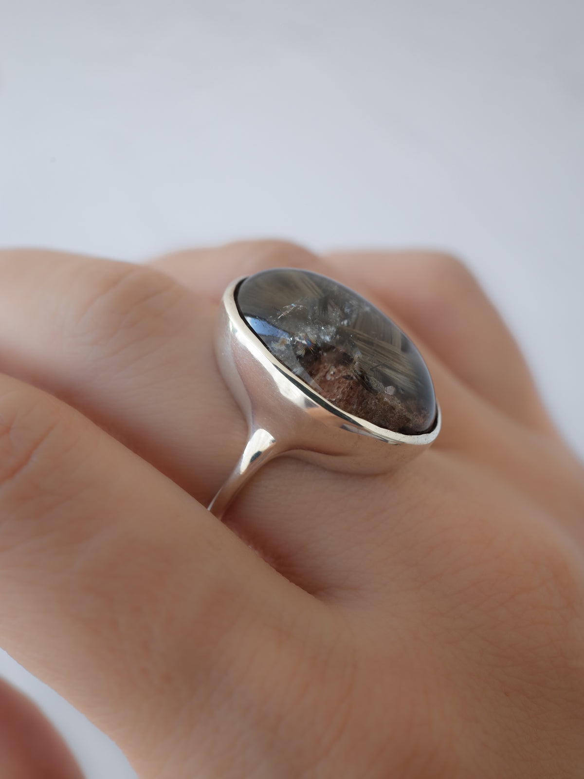 Garden Rutilated Quartz Ring - 6