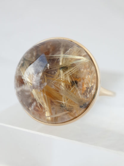 Garden Rutilated Quartz Ring - 1