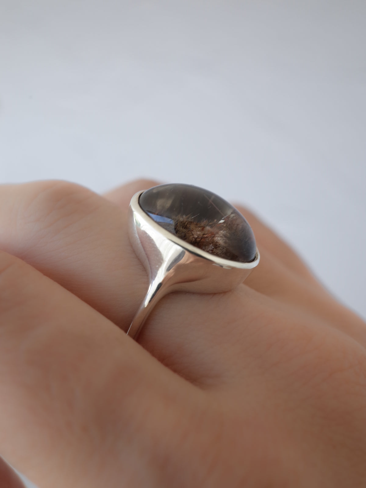 Garden Rutilated Quartz Ring - 5