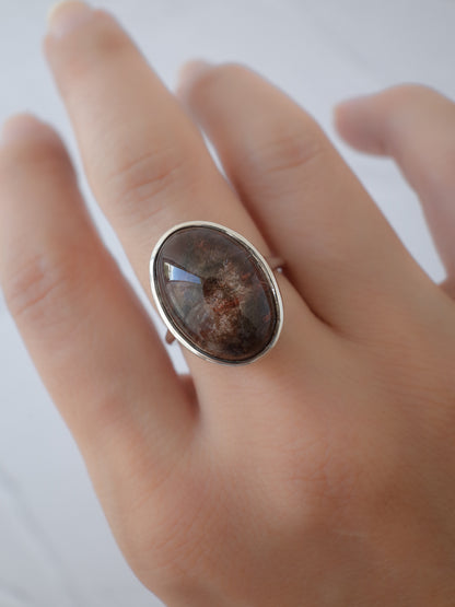 Garden Rutilated Quartz Ring - 5