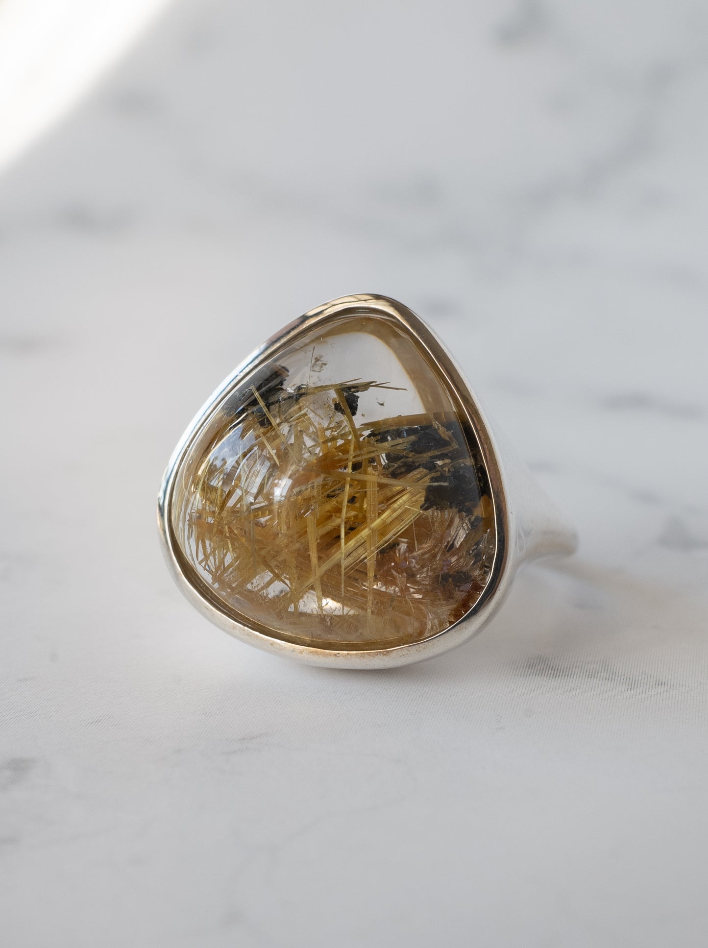 Rutilated Quartz Ring - 6