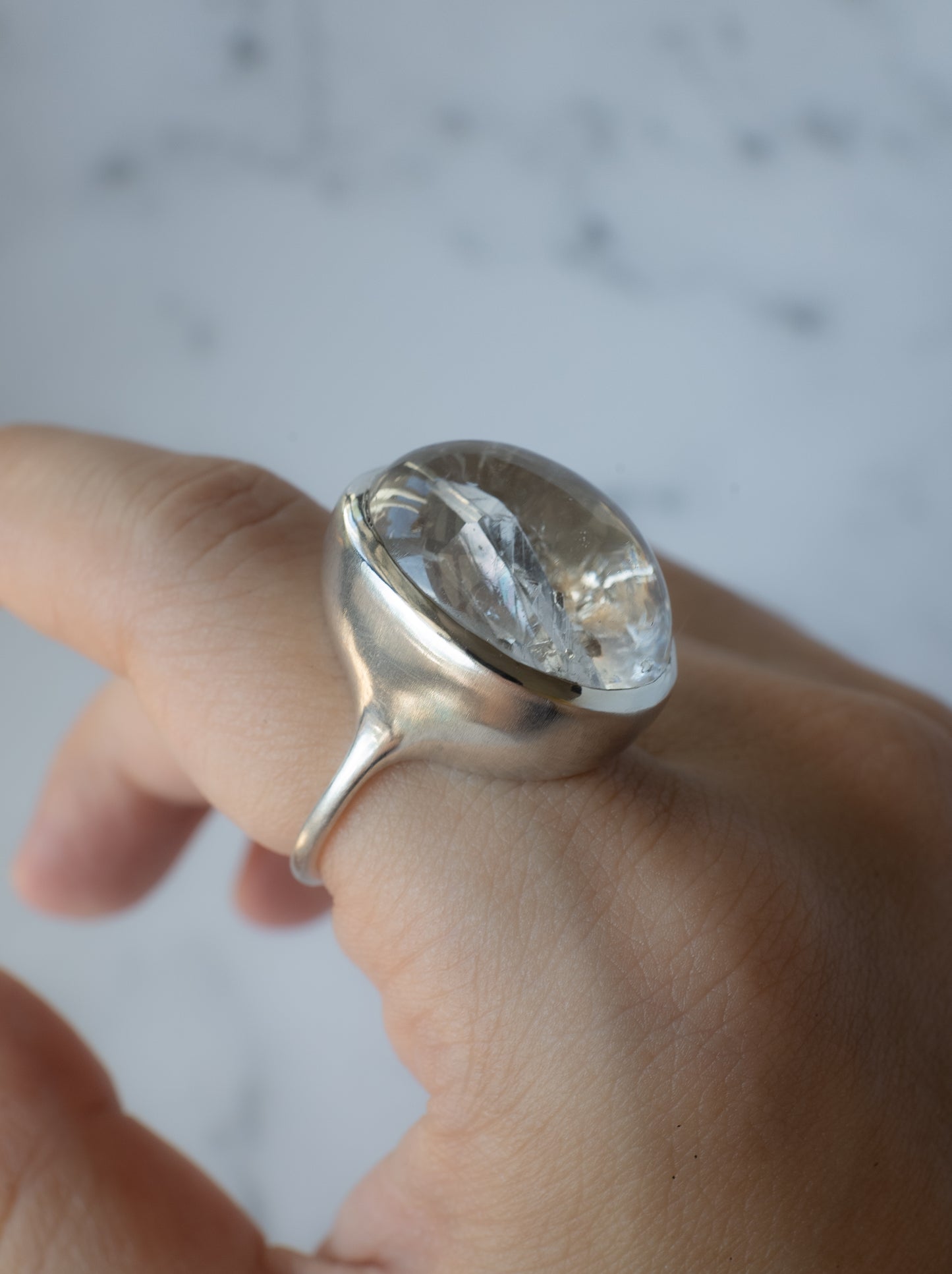 Quartz in Quartz Ring - 2