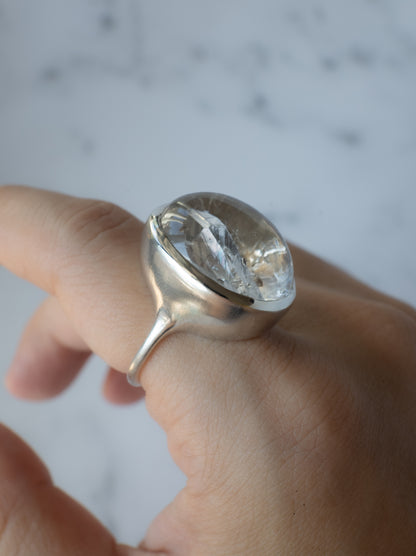 Quartz in Quartz Ring - 2
