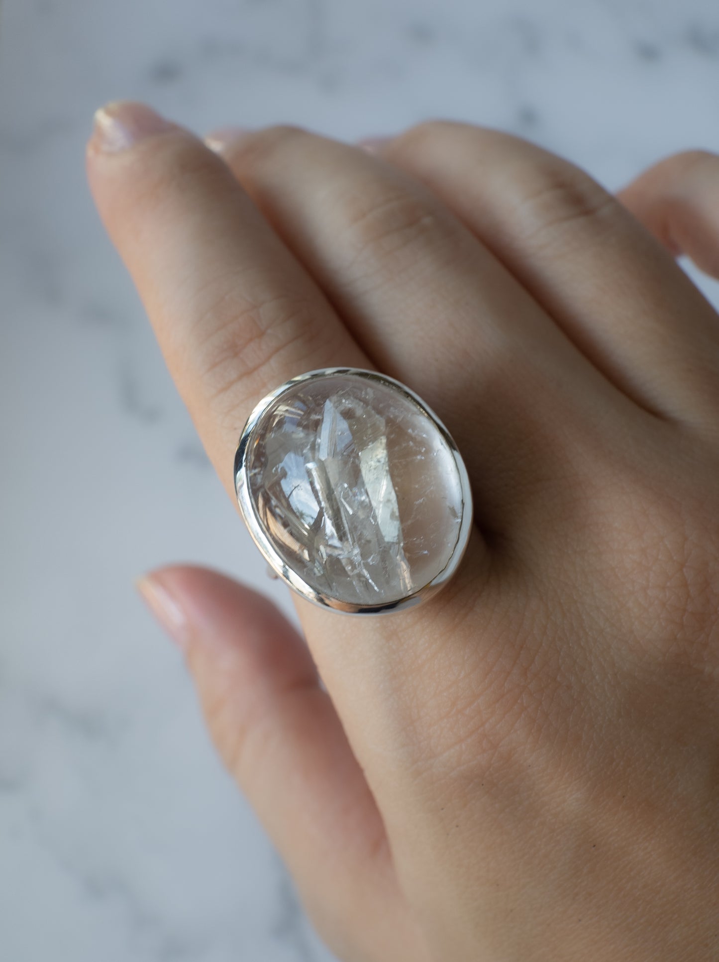 Quartz in Quartz Ring - 2