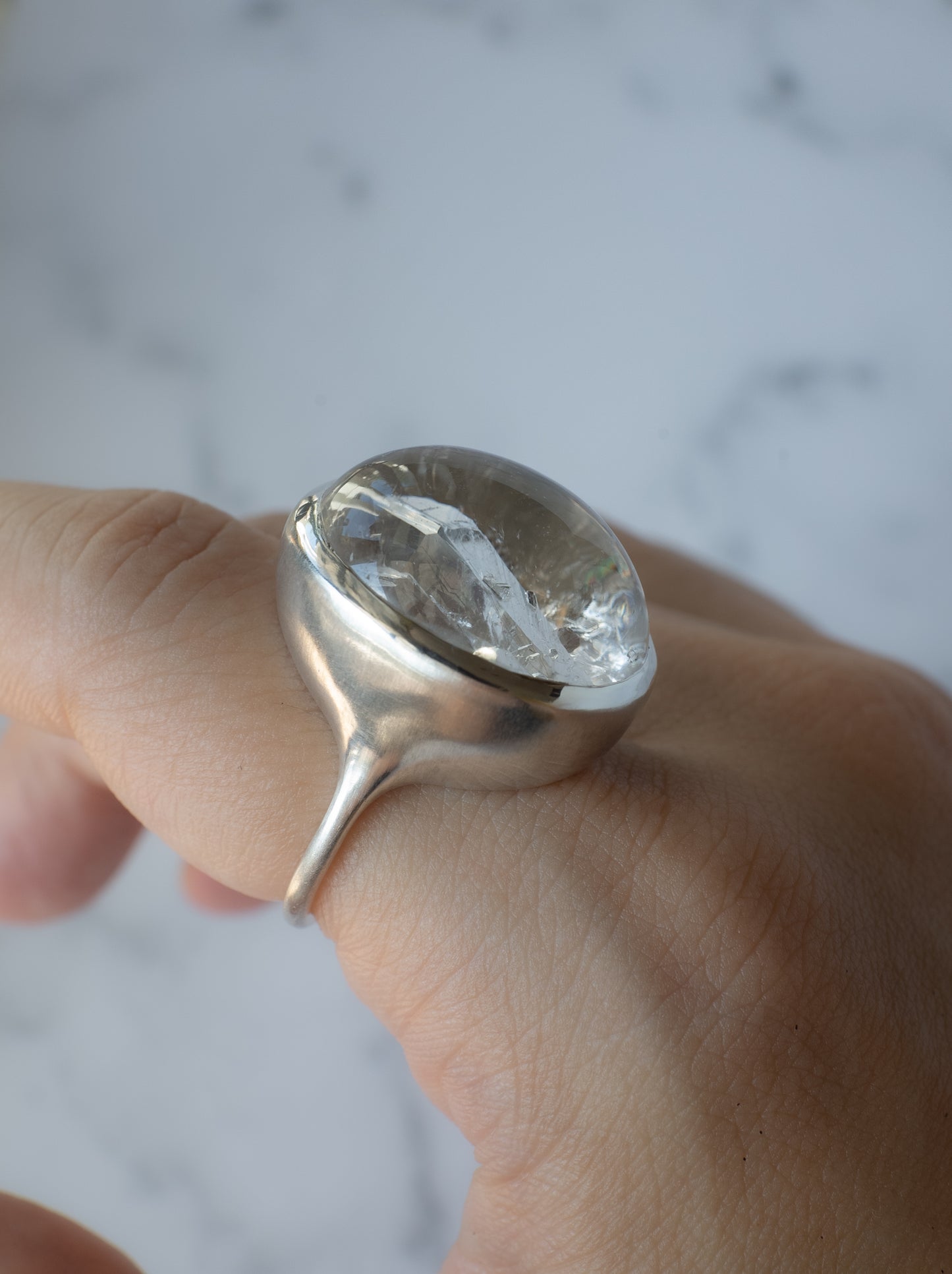 Quartz in Quartz Ring - 2