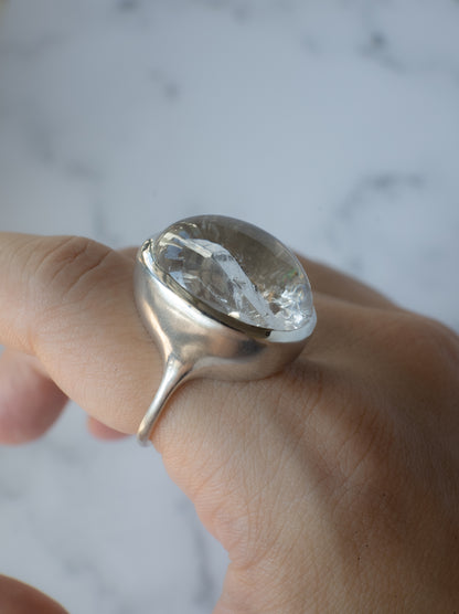 Quartz in Quartz Ring - 2
