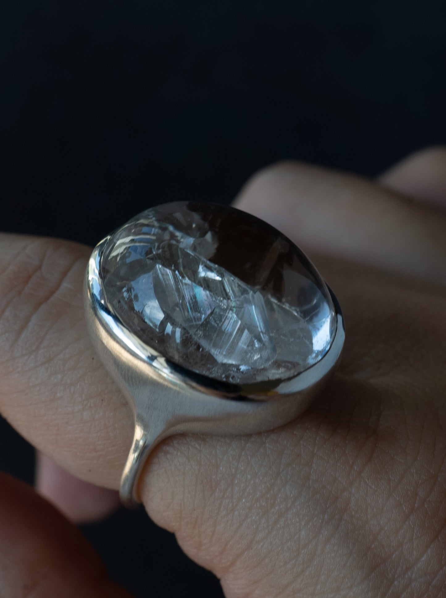 Quartz in Quartz Ring - 2
