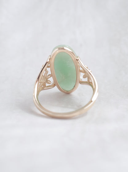 ITOIGAWA Jadeite Tiare Ring / Green