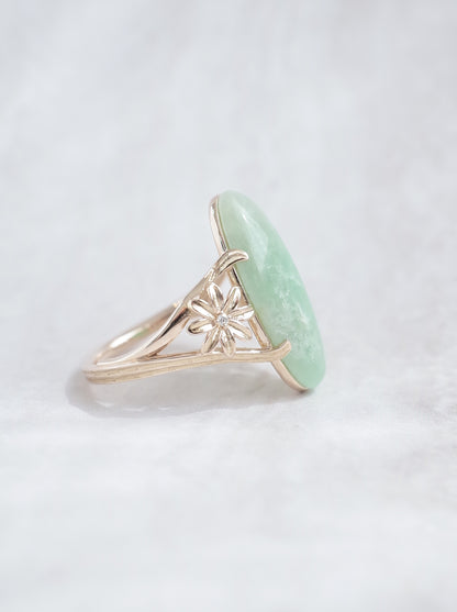 ITOIGAWA Jadeite Tiare Ring / Green