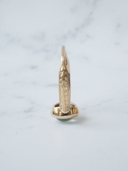 Jadeite Hawaiian Ring - 2