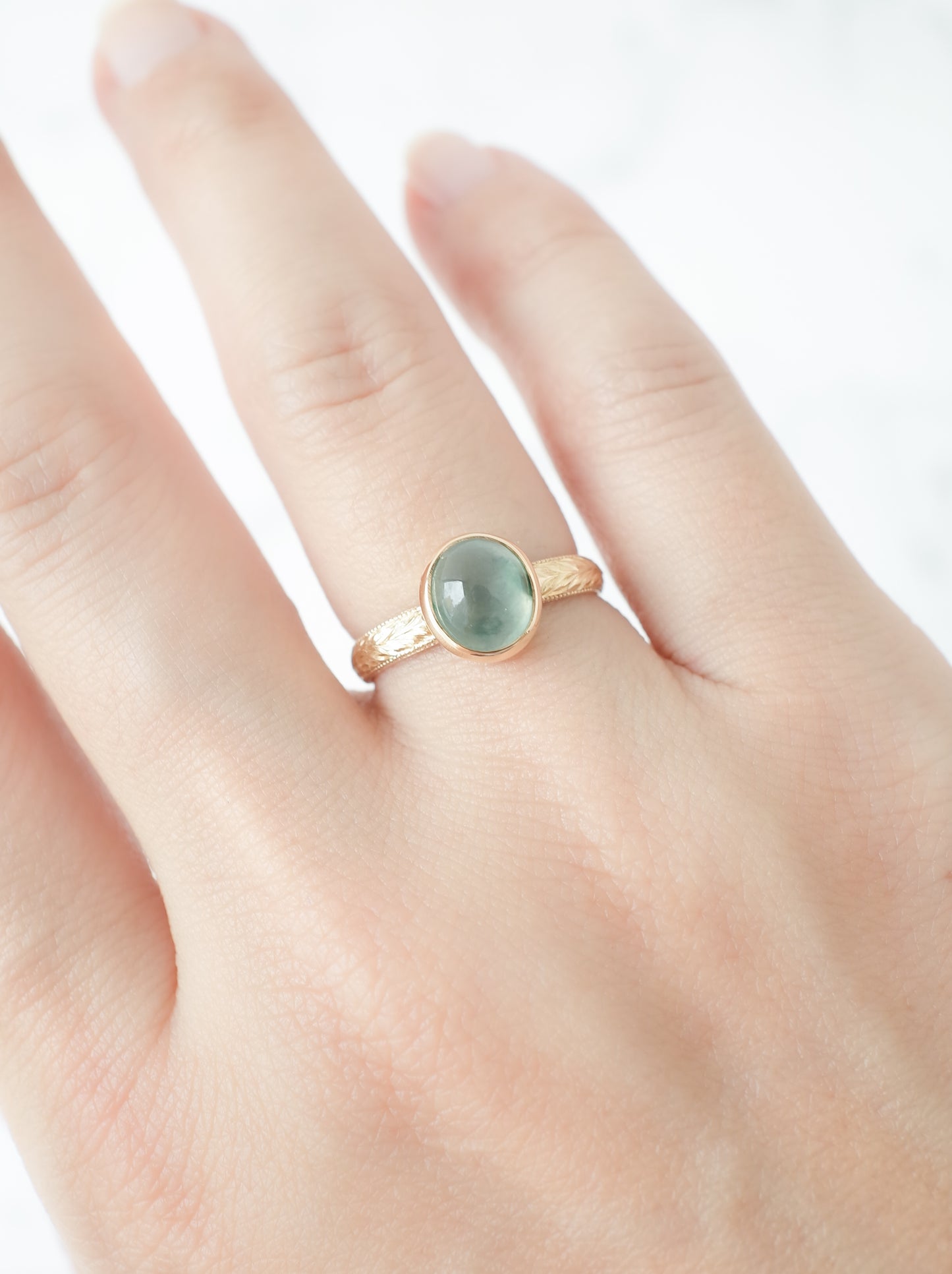 Jadeite Hawaiian Ring - 2