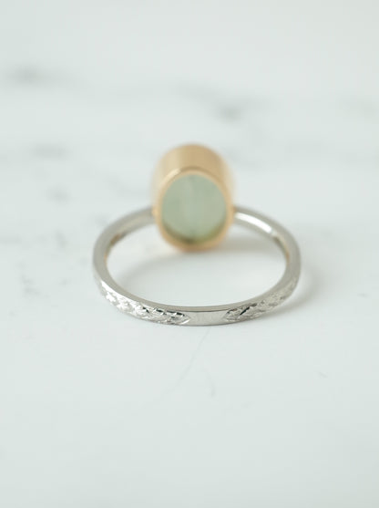 ITOIGAWA Jadeite Hawaiian Ring / Green-4