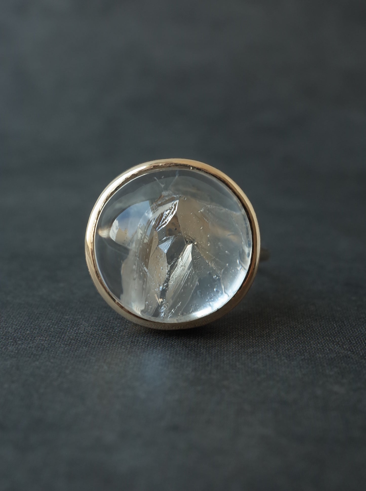 Quartz in Quartz Hawaiian Ring