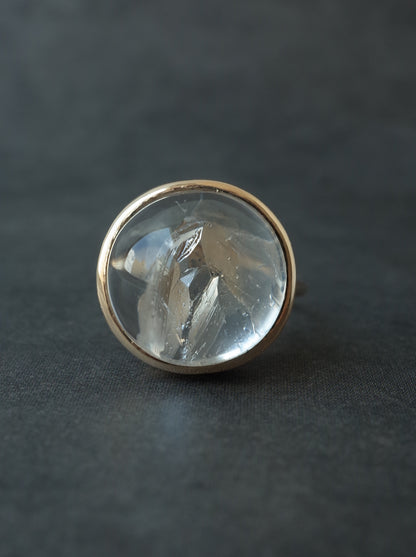 Quartz in Quartz Hawaiian Ring