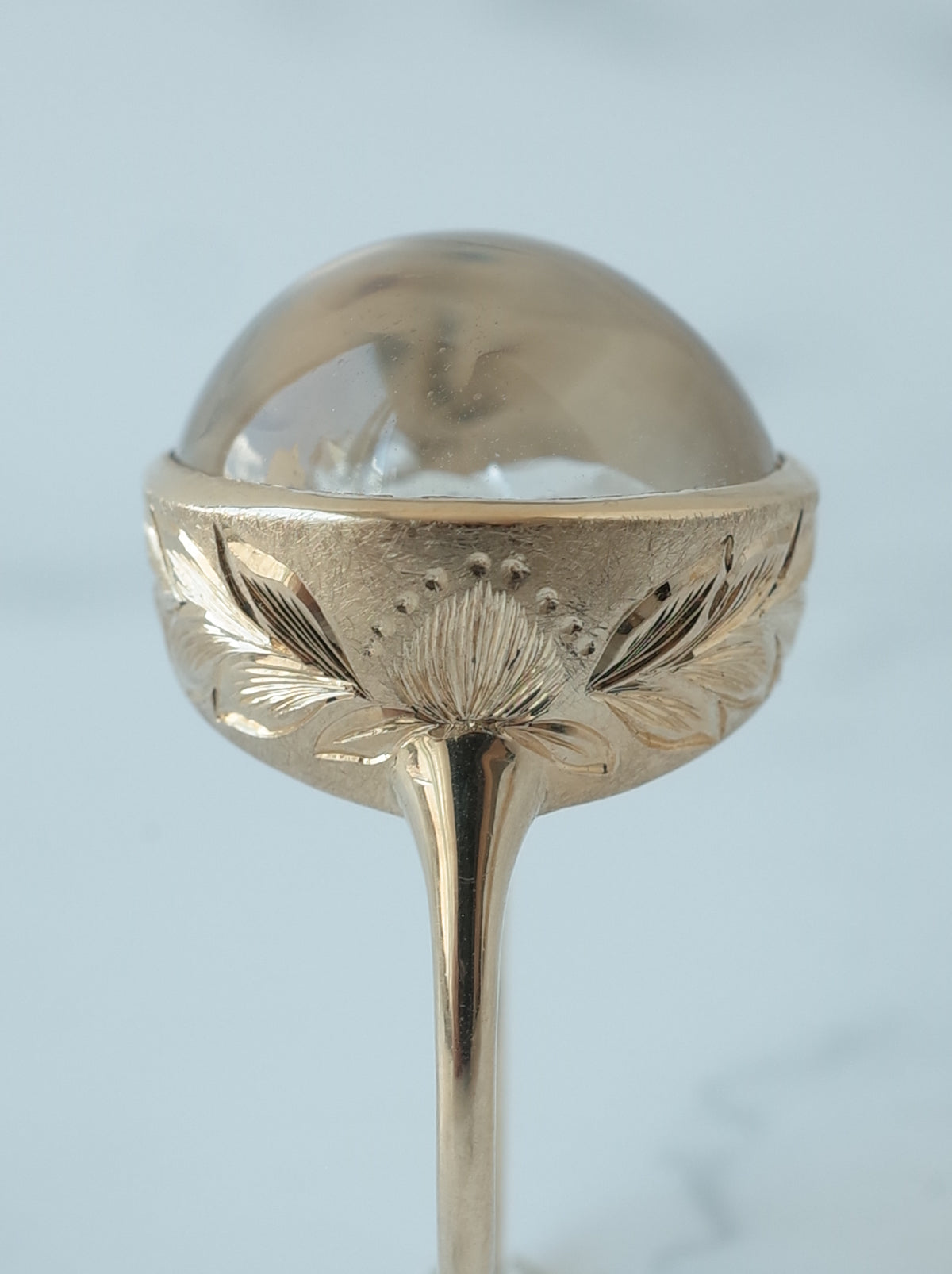 Quartz in Quartz Hawaiian Ring