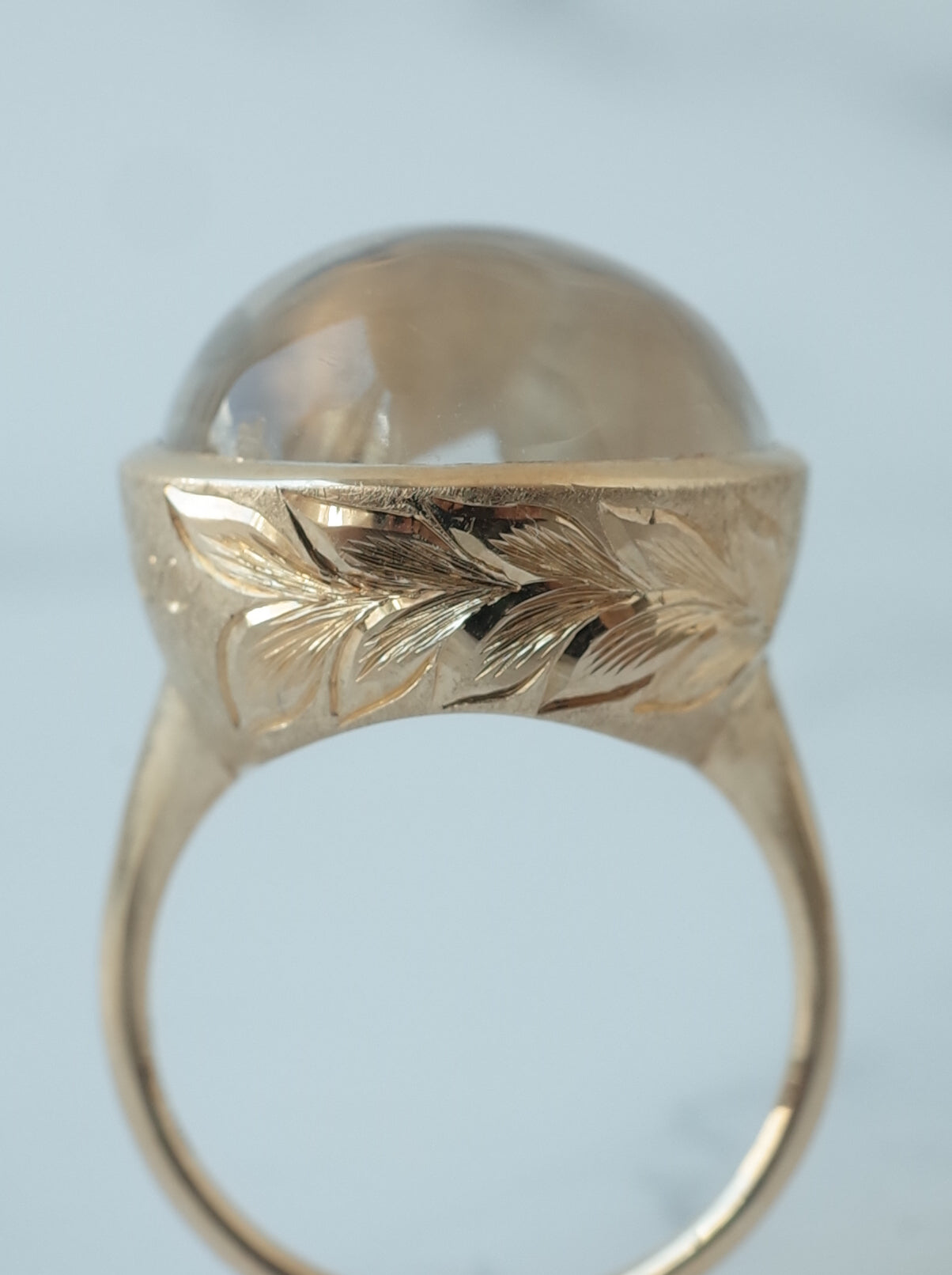 Quartz in Quartz Hawaiian Ring