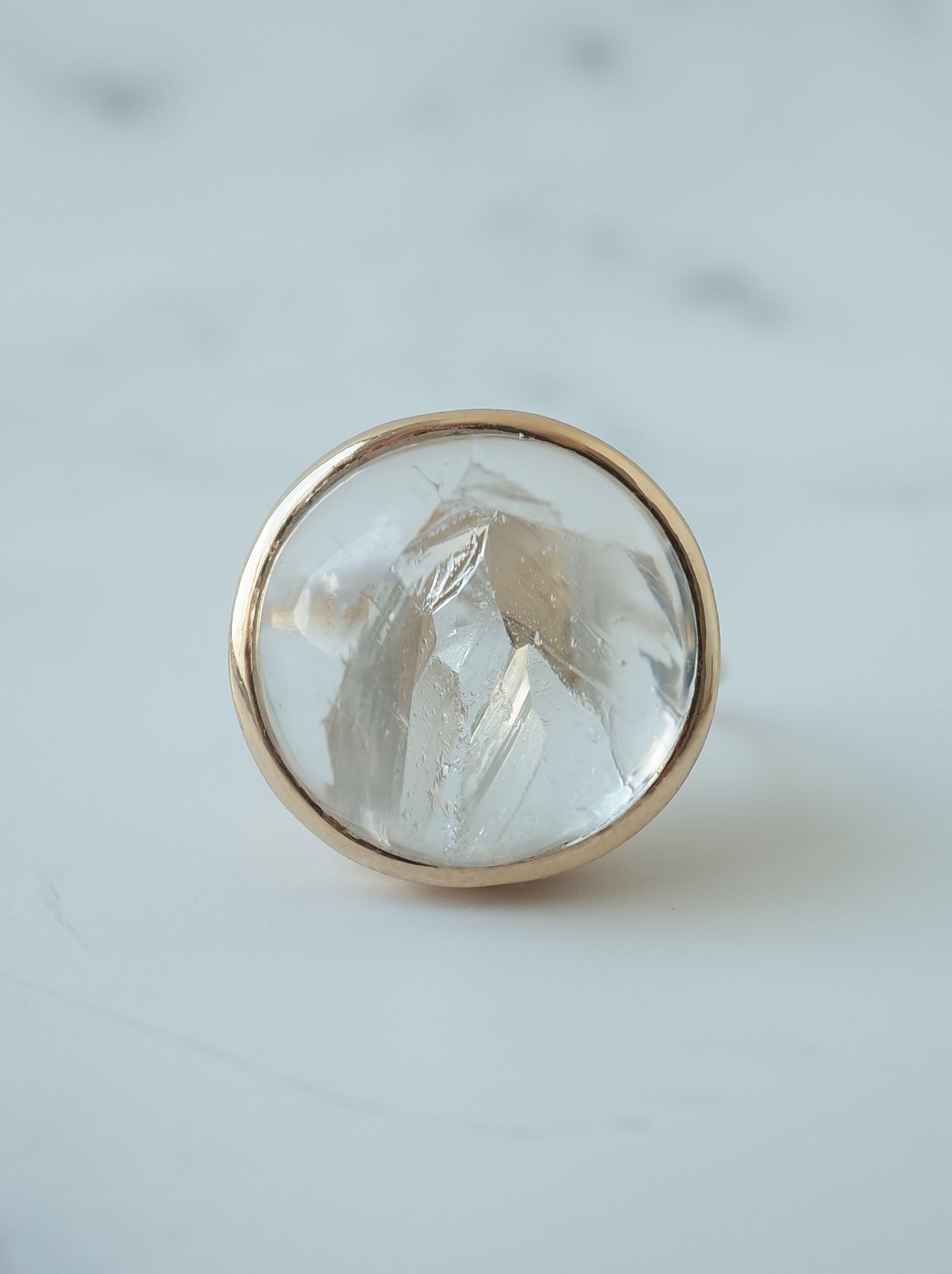 Quartz in Quartz Hawaiian Ring