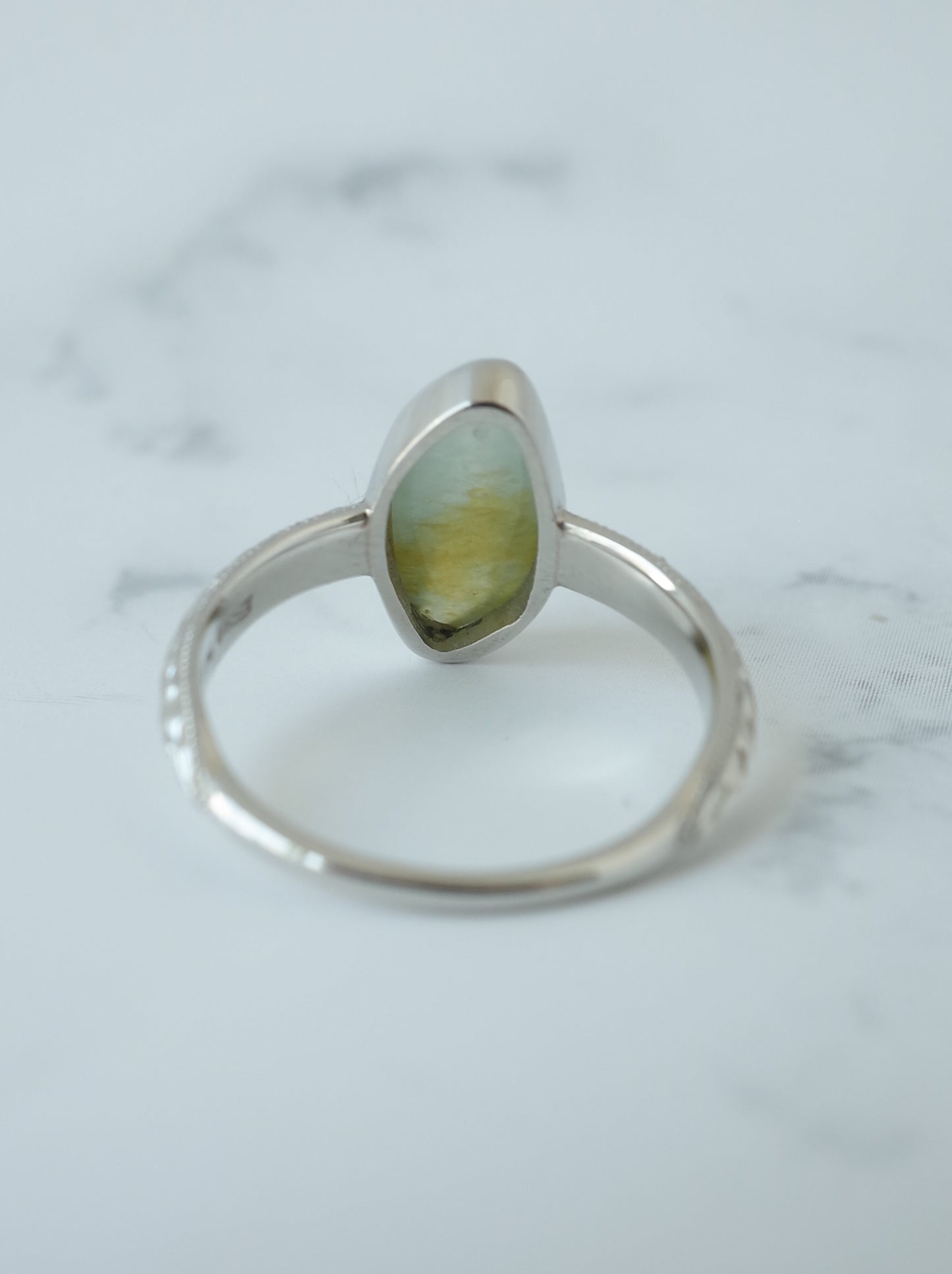 Jadeite Hawaiian Ring - 7