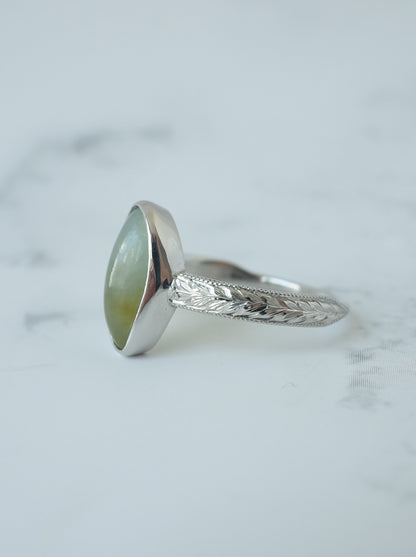 Jadeite Hawaiian Ring - 7