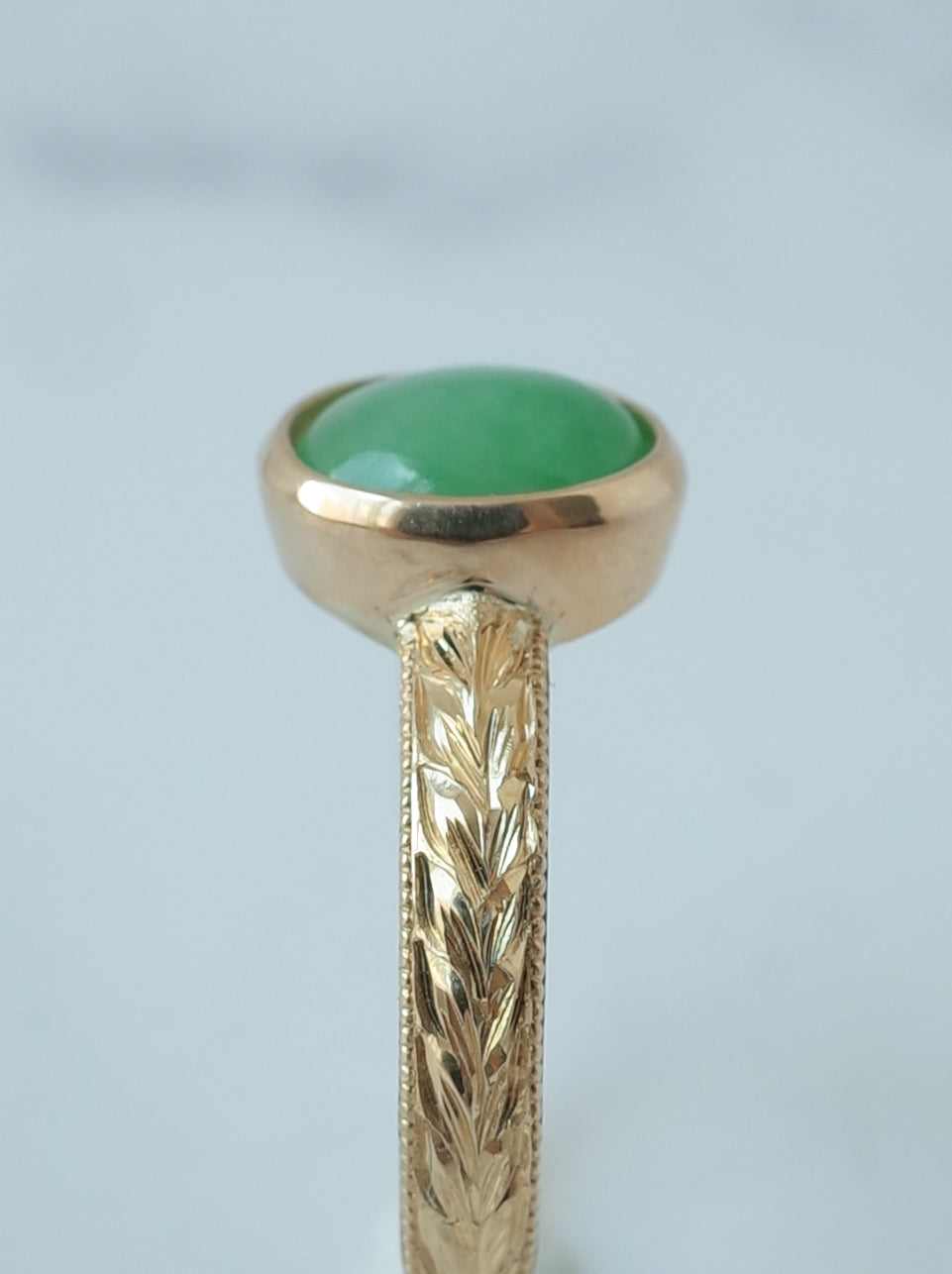 Jadeite Hawaiian Ring - 4