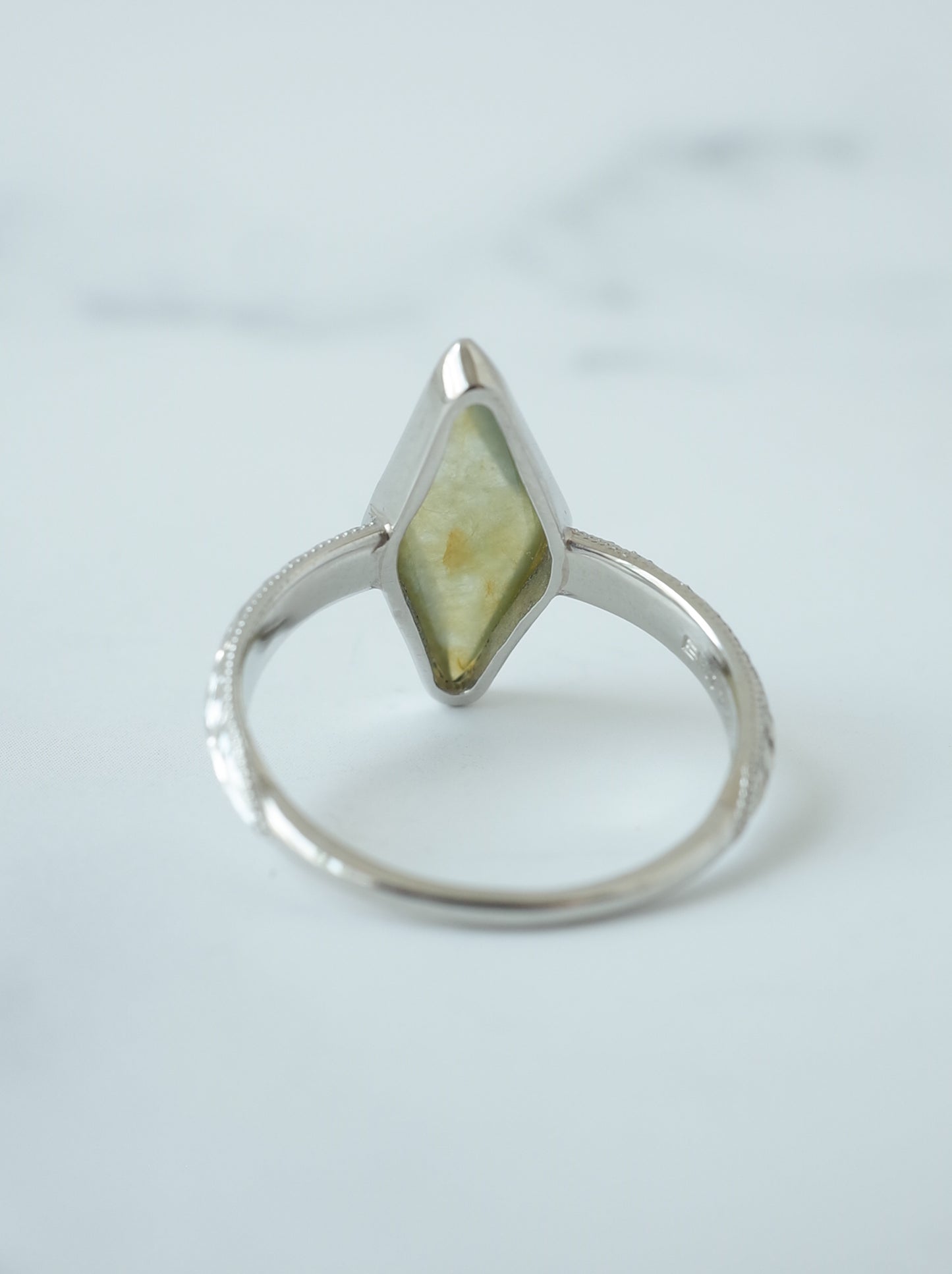 Jadeite Hawaiian Ring - 8