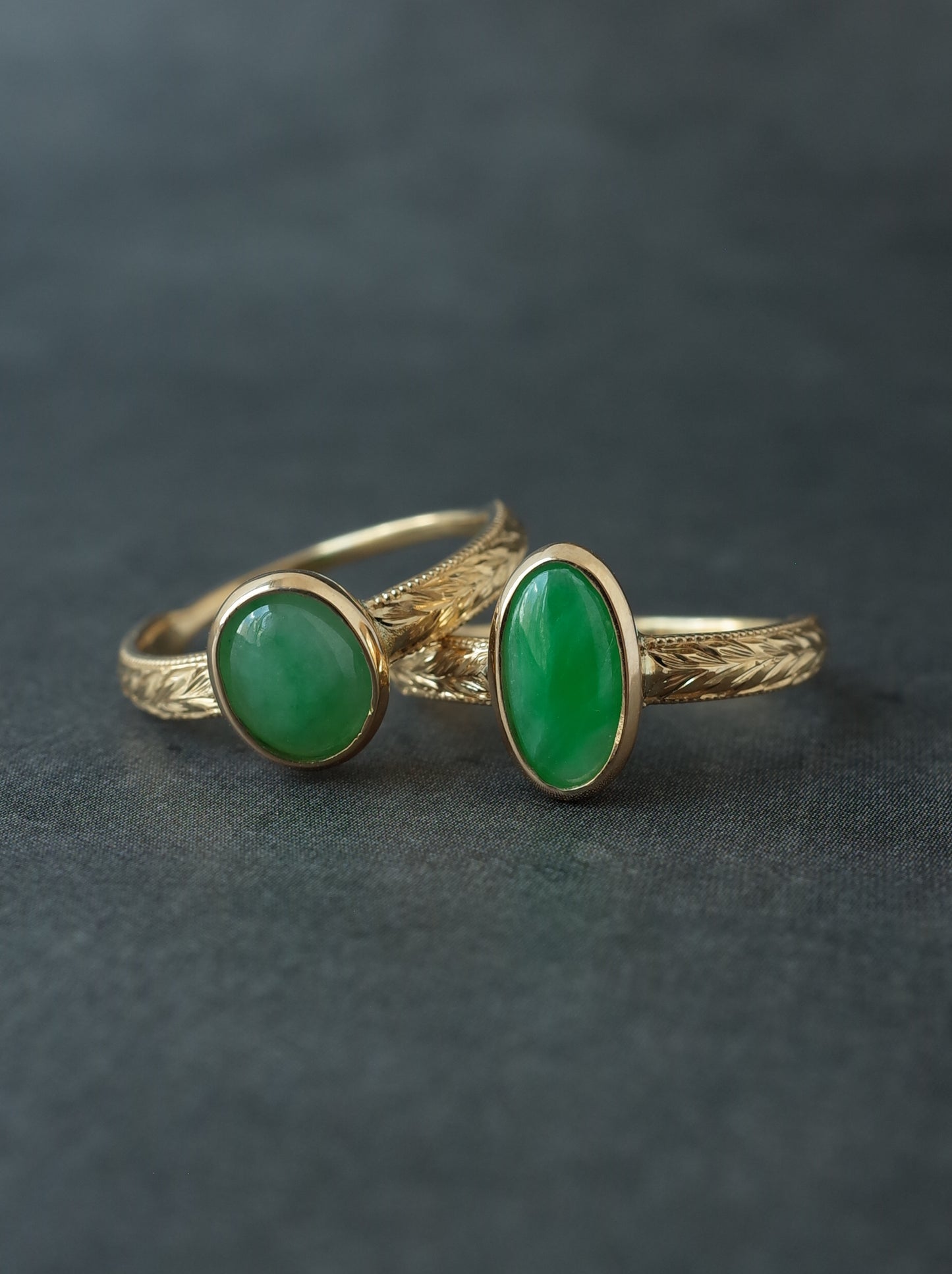 Jadeite Hawaiian Ring - 5